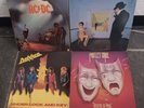RARE ROCK LPs   AC/DC, MOTLEY CRUE, SAMMY HAGAR, AND DOKKEN
