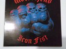 MOTORHEAD/ IRON FIST VINYL LP/ COMPLETE WITH INNER/ BRNA 539/ 1982/EX CON