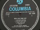 STAN TRACEY - SHEET MUSIC - WITH LOVE FROM JAZZ - 1968 - SCX 6205
