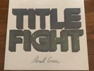Title Fight Floral Green Vinyl Black  W/ plastic Sleeve And Poster 2012