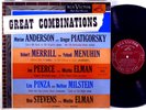 MILSTEIN ELMAN PIATIGORSKY Great Combinations RCA 1950s ED1 RED SEAL LM-1703 NM-