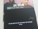 SLEAFORD MODS- UK Grim -WHITE Vinyl + SIGNED PRINT- sold out -exclusive- New