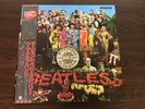 THE BEATLES Japan Mono Import Red Vinyl SGT PEPPERS Japanese OBI Audiophile Rare