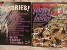 2 Vntg Horror Monster LP Record Famous Ghost Stories & Sounds to Make You Shiver