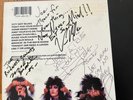 Motley Crue - Theatre Of Pain LP - SIGNED BY ALL MEMBERS  - RARE  - S.I.N. CLUB