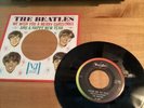 The Beatles Christmas Vee Jay Picture Sleeve & VJ 45 RPM Record
