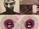MF DOOM & Madlib Madvillain Madvillainy Clear Magenta Colored Vinyl Stones Throw