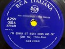 ELVIS PRESLEY (78 RPM-ITALY) A25V 0516 