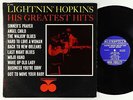 Lightnin' Hopkins - His Greatest Hits LP - Prestige Bluesville Mono RVG