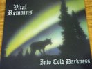 VITAL REMAINS - Into Cold Darkness Lp 2009 Night of the Vinyl Dead #266/500