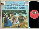 MICHELANGELI piano concerto RAVEL RACHMANINOV GRACIS 1965 French HMV STEREO MINT