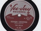 50's DOO-WOP 78: THE DELLS, JEEPERS CREEPERS/I'M CALLING/Vee-Jay VJ292/excellent