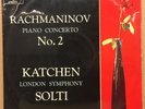 RACHMANINOV PIANO CONCERTO NO.2 KATCHEN SOLTI 1959 DECCA SXL 2076