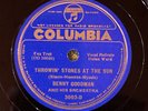 Columbia 3003D Benny Goodman Orch w Helen Ward STONES AT SUN    78rpm E+ Jazz