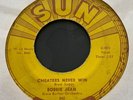 Bobbie Jean - Cheaters Never Win Sun 342 Original Rockabilly 45 RPM/7