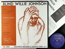Blind Willie Johnson - S/T LP - Folkways VG+