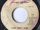ÁLVARO TORRES & SELENA - Buenos Amigos RARE 1991 LATIN POP BALLAD 7”