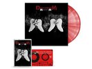 LIMITED EDITION DEPECHE MODE MEMENTO MORI DOUBLE RED VINYL + RED CASSETTE TAPE