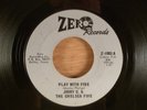 Jimmy C. & The Chelsea Five Play With Fire/Leave Me Alone Rare 1967 Texas Garage