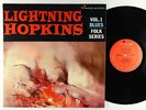 Lightning Hopkins - Vol. 1 Blues-Folk Series LP - Time VG+