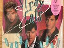 SEALED  STRAY CATS - BLAST OFF LP 1989 EMI US ORIGINAL HYPE STICKER E1-91401