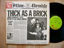 Jethro Tull thick as a brick Chrysalis CHR 1003 orig 1972 newspaper cover NM