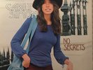 1972 Carly Simon No Secrets w/ You're So Vain Hype Sticker Elektra Richard Perry