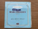 JEAN-MICHEL DAMASE Faure Barcarolles piano french 1959 Decca 163868 FD LP NM