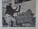 MINOR THREAT 1983 promo poster for Out Of Step EP 11