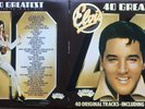 ELVIS PRESLEY 40 GREATEST 1ST PRESS 1974 UK ARCADE DOUBLE VINYL LP ADE P12 NM