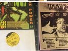 2LOT 73-LIVE NYC Iggy Pop Stooges Night Iguana + Rough Power Record EP Vinyl