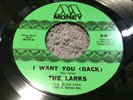 The Larks: I Want You Back/I Love You 1970 Money Record 7'' Vinyl Record M-601