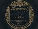 78tk-Jazz-BRUNSWICK 3589-Fess Williams-(Ozark Blues/Alligator Crawl)