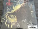 FOREGONE by IN FLAMES AUTOGRAPHED BY BAND RED/BLACK VINYL RECORD LP METAL