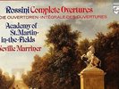 PHILIPS STEREO - ROSSINI COMPLETE OVERTURES - ASMF - MARRINER - 4LP BOX - NM+/M