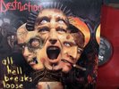 Destruction – All Hell Breaks Loose LP 2000 Nuclear Blast NB 494-1 VG+/EX RED