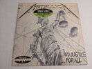 METALLICA AND JUSTICE FOR ALL LP 1988 US ELEKTRA DDM HYPE PROMO 1ST PRESS RARE