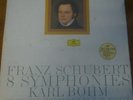 KARL BOHM / SCHUBERT 8  symphonies  /   DG 5  LP sealed