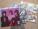 Deep Purple 3 LPs: Deep Purple, Shades of Deep Purple, The Book of Taliesyn