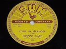 Johnny Cash Come In Stranger / Guess Things Happen 1958 Rockabilly SUN 78rpm 295