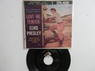 ' ELVIS PRESLEY ' HIT 45 + EPA-4006 CARDBOARD PS [LOVE ME TENDER]   1956