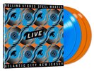 ROLLING STONES:STEEL WHEELS LIVE 4 LP COLOURED VINYL