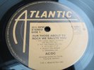 AC/DC  -FOR THOSE ABOUT TO ROCK 1981 UK LP 1st Press MINT- LP & MINT SLEEVE HEAR
