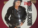 MICHAEL JACKSON Bad -- VINYL PICTURE DISC LP -- Epic 450290 -- UK -- 1987 -- EX