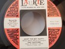 CHIFFONS KEEP THE BOY HAPPY (PROMO SOUL 45) #3377 PLAYS VG++ NO NOISE   PERFECT