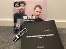 SLEAFORD MODS-UK  GRIM Ltd White vinyl, Signed print and cassette
