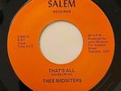 Chicano Lowrider Sweet Soul 45 THEE MIDNITERS That's All / YVONNE CARROLL Gee