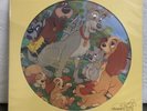 Vintage Walt Disney Picture Disc Lady And The Tramp Vinyl 3103 Vinyl Album