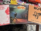 AC/DC 3 OG Vinyl LPs High Voltage Let There Be Rock For Those About to Rock