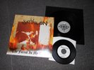 SATYRICON LP THE FOREST IS MY THRONE  SPLIT 1996 WITH ENSLAVED UK NM